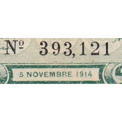 Agen - Pirot 2-1b - 50 centimes - 05/11/1914 - Etat : NEUF