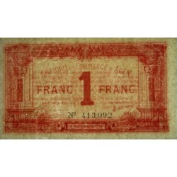 Agen - Pirot 2-3b variété - 1 franc - 05/11/1914 - Etat : SUP