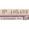 Agen - Pirot 2-5b variété - 2 francs - 05/11/1914 - Etat : SUP