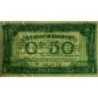 Agen - Pirot 2-7 variété - 50 centimes - 14/06/1917 - Etat : SUP