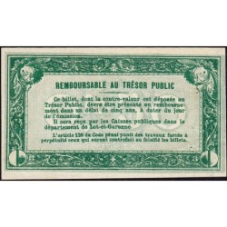 Agen - Pirot 2-7 variété - 50 centimes - 14/06/1917 - Etat : SUP