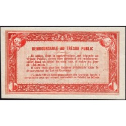 Agen - Pirot 2-9 - 1 franc - 14/06/1917 - Etat : SUP+