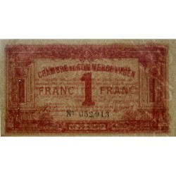 Agen - Pirot 2-9 variété - 1 franc - 14/06/1917 - Etat : TTB+