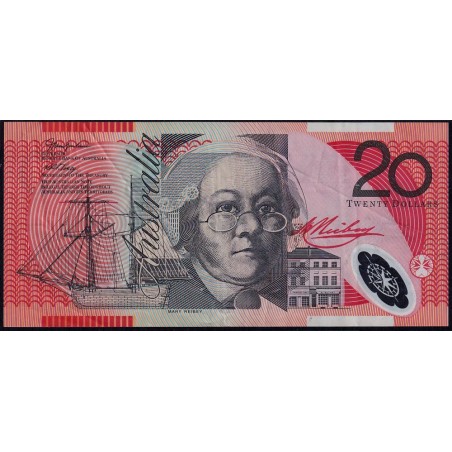 Australie - Pick 59a - 20 dollars - Série JA - 2002 - Polymère - Etat : TTB