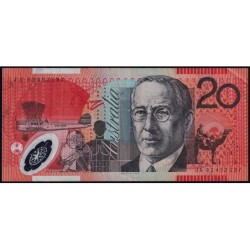 Australie - Pick 59a - 20 dollars - Série JA - 2002 - Polymère - Etat : TTB