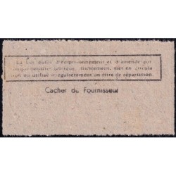 1 litre Huile Auto - 4e trimestre 1946 - Puy-de-Dôme - Etat : SUP+