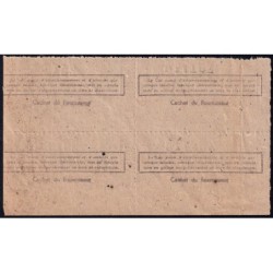 1 litre Huile Auto - 4e trimestre 1946 - Bloc de 4 - Ardèche - Etat : TB