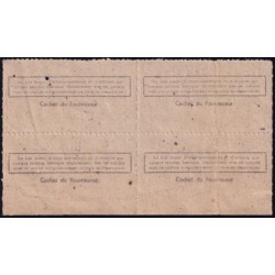 1 litre Huile Auto - 4e trimestre 1946 - Bloc de 4 - Ardèche - Etat : TTB+