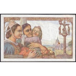 F 13-11 - 09/01/1947 - 20 francs - Pêcheur - Série L.157 - Etat : SUP