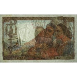 F 13-11 - 09/01/1947 - 20 francs - Pêcheur - Série L.157 - Etat : SUP