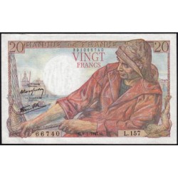 F 13-11 - 09/01/1947 - 20 francs - Pêcheur - Série L.157 - Etat : SUP