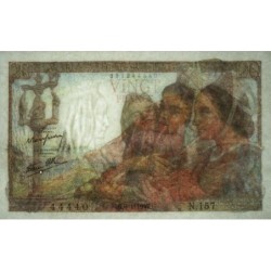 F 13-11 - 09/01/1947 - 20 francs - Pêcheur - Série N.157 - Etat : SUP+ à SPL