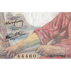 F 13-11 - 09/01/1947 - 20 francs - Pêcheur - Série N.157 - Etat : SUP+ à SPL