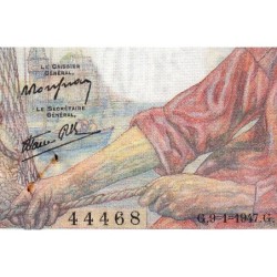F 13-11 - 09/01/1947 - 20 francs - Pêcheur - Série N.157 - Etat : TTB+