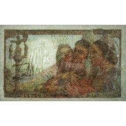 F 13-11 - 09/01/1947 - 20 francs - Pêcheur - Série N.157 - Etat : SUP