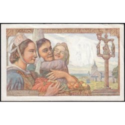 F 13-12 - 29/01/1948 - 20 francs - Pêcheur - Série O.166 - Etat : TTB+