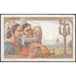F 13-12 - 29/01/1948 - 20 francs - Pêcheur - Série O.166 - Etat : TTB+