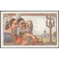 F 13-16 - 03/11/1949 - 20 francs - Pêcheur - Série B.231 - Etat : TTB+