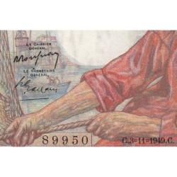 F 13-16 - 03/11/1949 - 20 francs - Pêcheur - Série B.231 - Etat : SUP+