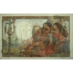 F 13-16 - 03/11/1949 - 20 francs - Pêcheur - Série B.231 - Etat : SUP+
