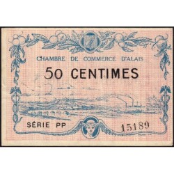Alais (Alès) - Pirot 4-7 - 50 centimes - Série PP - 30/03/1916 - Etat : SUP
