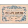 Alais (Alès) - Pirot 4-7 - 50 centimes - Série RR - 30/03/1916 - Etat : TTB