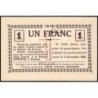 Amiens - Pirot 7-16 - 1 franc - 1915 - Etat : SUP+