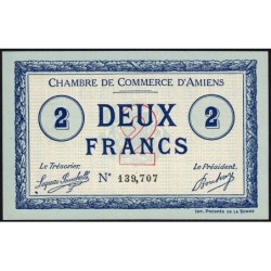 Amiens - Pirot 7-18 - 2 francs - 1915 - Etat : NEUF