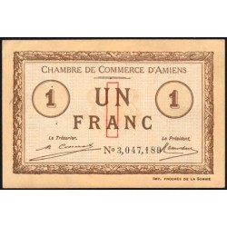 Amiens - Pirot 7-51 - 1 franc - 1920 - Etat : TTB+