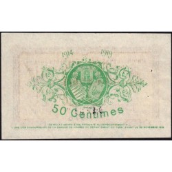 Albi, Castres, Mazamet (Tarn) - Pirot 5-1 - 50 centimes - 30/11/1914 - Etat : TTB+
