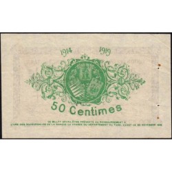 Albi, Castres, Mazamet (Tarn) - Pirot 5-1 - 50 centimes - 30/11/1914 - Etat : TTB