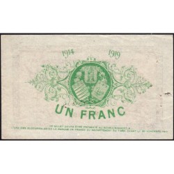 Albi, Castres, Mazamet (Tarn) - Pirot 5-5 - 1 franc - 30/11/1914 - Etat : TTB