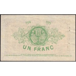 Albi, Castres, Mazamet (Tarn) - Pirot 5-5 - 1 franc - 30/11/1914 - Etat : TTB+