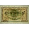 Albi, Castres, Mazamet (Tarn) - Pirot 5-5 variété - 1 franc - 30/11/1914 - Etat : SUP