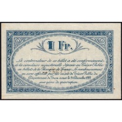 Albi, Castres, Mazamet (Tarn) - Pirot 5-13 - 1 franc - 22/12/1917 - Etat : SUP