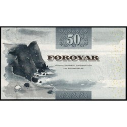 Féroé (îles) - Pick 24 - 50 krónur - Série B0 - 2001 - Etat : NEUF