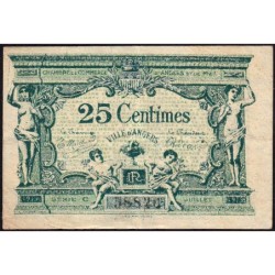 Angers (Maine-et-Loire) - Pirot 8-4 - 25 centimes - Série C - 11/1917 - Etat : TB+