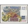 F 20-09 - 02/10/1947 - 50 francs - Le Verrier - Série X.91 - Etat : SUP+