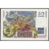 F 20-09 - 02/10/1947 - 50 francs - Le Verrier - Série X.91 - Etat : SUP