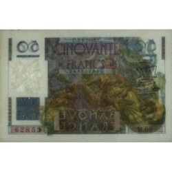 F 20-10 - 08/04/1948 - 50 francs - Le Verrier - Série M.99 - Etat : SUP