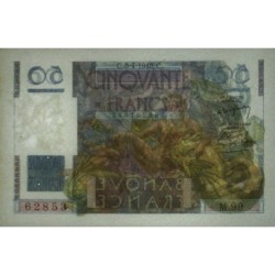 F 20-10 - 08/04/1948 - 50 francs - Le Verrier - Série M.99 - Etat : SUP+