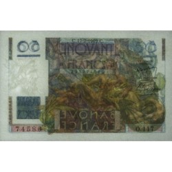 F 20-11 - 17/02/1949 - 50 francs - Le Verrier - Série O.117 - Etat : SPL+