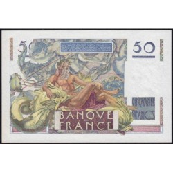 F 20-12 - 19/05/1949 - 50 francs - Le Verrier - Série V.127 - Etat : SPL+