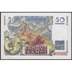 F 20-12 - 19/05/1949 - 50 francs - Le Verrier - Série V.127 - Etat : SPL