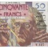 F 20-12 - 19/05/1949 - 50 francs - Le Verrier - Série V.127 - Etat : SUP