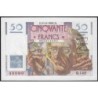 F 20-13 - 03/11/1949 - 50 francs - Le Verrier - Série Q.142 - Etat : SUP+