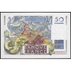 F 20-13 - 03/11/1949 - 50 francs - Le Verrier - Série Q.142 - Etat : SUP+