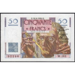 F 20-16 - 24/08/1950 - 50 francs - Le Verrier - Série W.161 (remplacement) - Etat : SPL