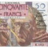 F 20-16 - 24/08/1950 - 50 francs - Le Verrier - Série K.163 - Etat : pr.NEUF