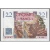 F 20-16 - 24/08/1950 - 50 francs - Le Verrier - Série K.163 - Etat : SPL+
